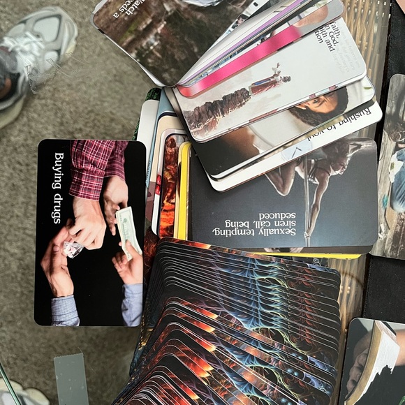 Recovery based tarot oracle cards! 130 cards n each deck!